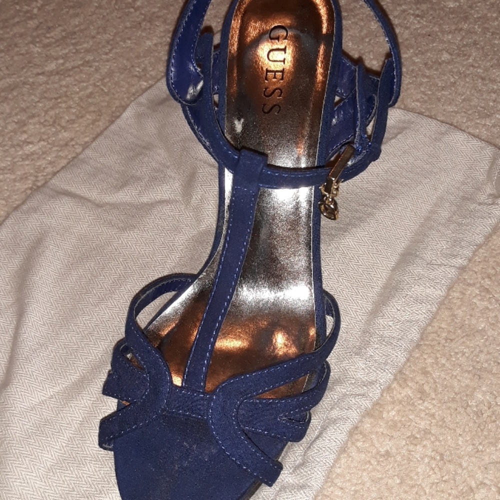 SEXY SUEDE GUESS HIGH HEEL